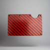10MM WRENCH KEYCHAIN NEO CHROME + RED CARBON WALLET